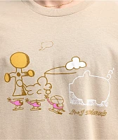 Frog Cloud Landed Sand T-Shirt