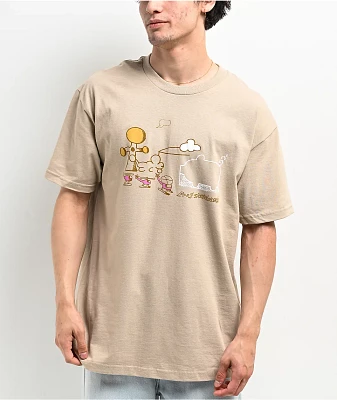 Frog Cloud Landed Sand T-Shirt