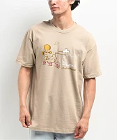 Frog Cloud Landed Sand T-Shirt