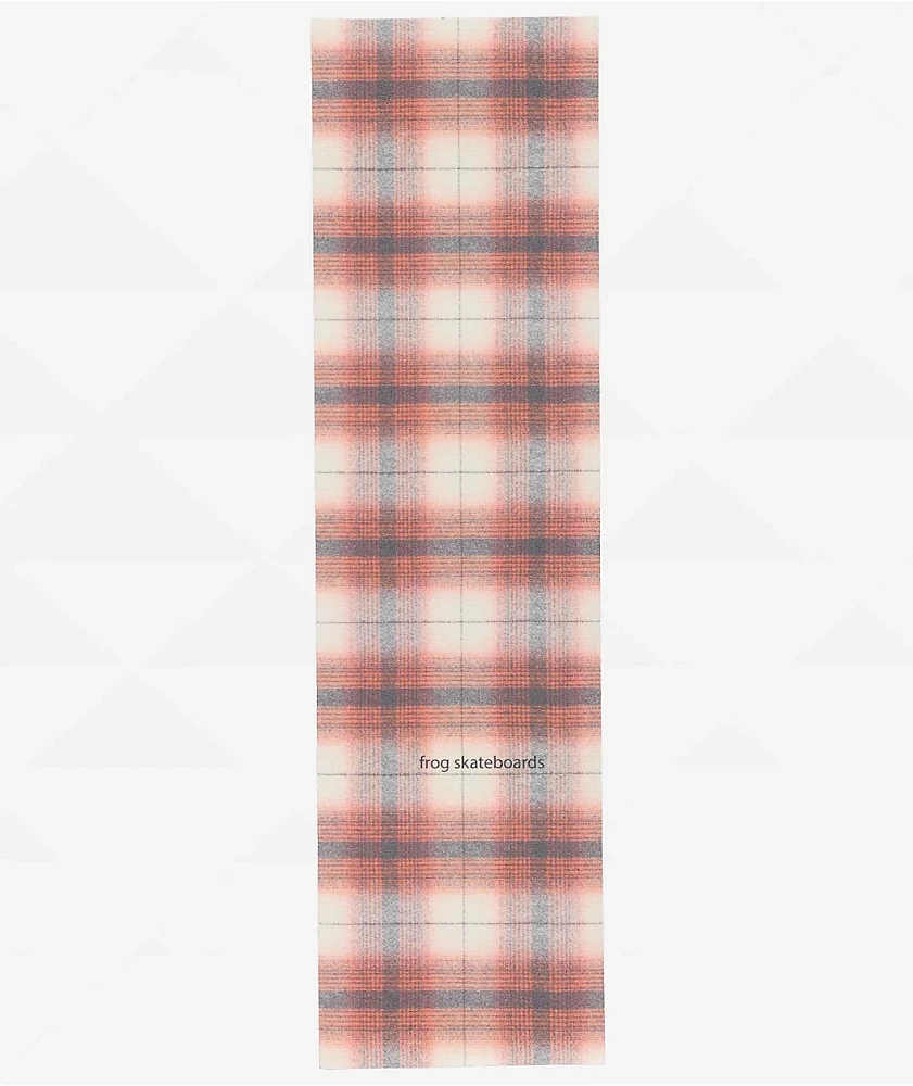 Frog Skateboards Orange Flannel Grip Tape