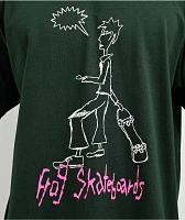 Frog Skater Green T-Shirt