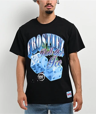 Frostiez Roll The Ice Black T-Shirt