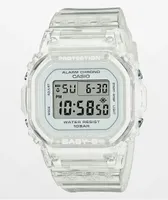 G-Shock BGD-565S-7 Clear & White Digital Watch