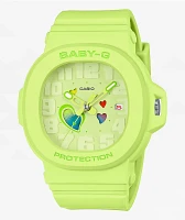G-Shock Baby-G BGA10-3A Yellow Analog Watch
