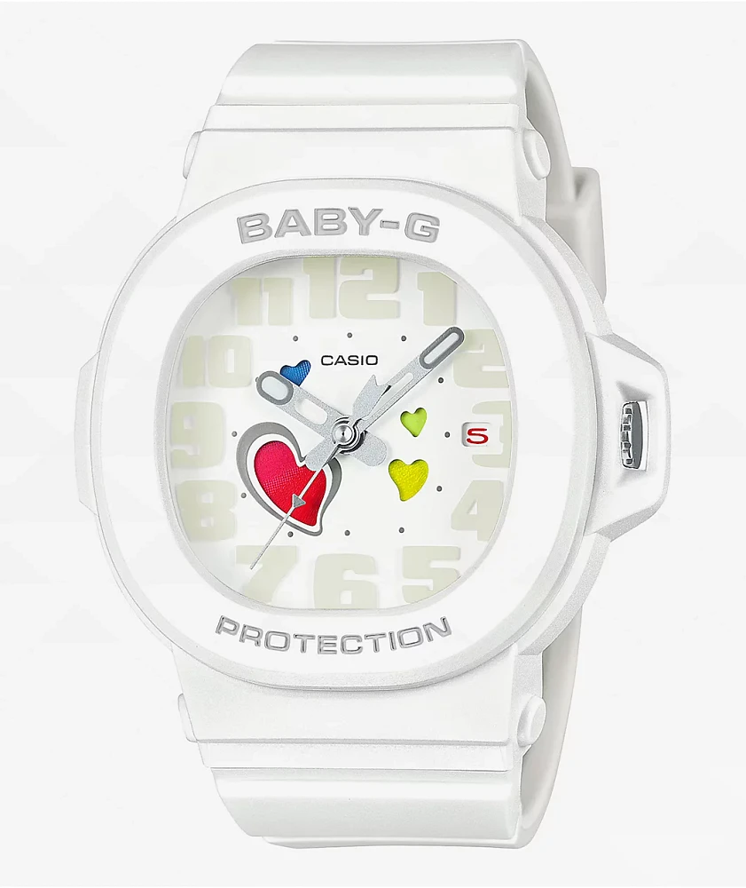G-Shock Baby-G BGA10-7A White Analog Watch