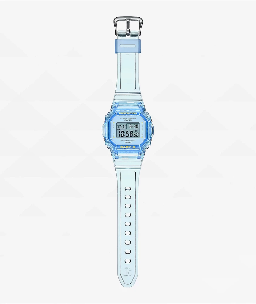 G-Shock Baby-G BGD565SJ-2 Transparent Blue Digital Watch