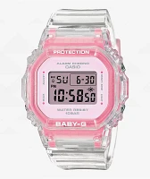 G-Shock Baby-G GD565SJ-7 Transparent Pink Digital Watch