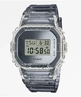 G-Shock DW5600 Clear & Dark Grey Digital Watch