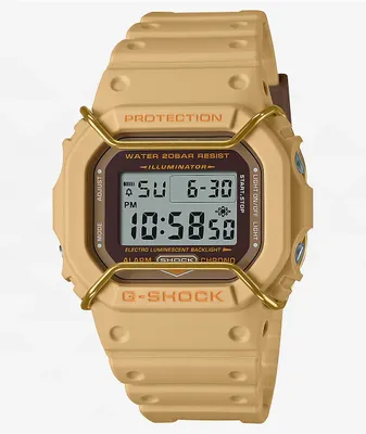 G-Shock DW5600PT-5 Mustard & Gold Digital Watch