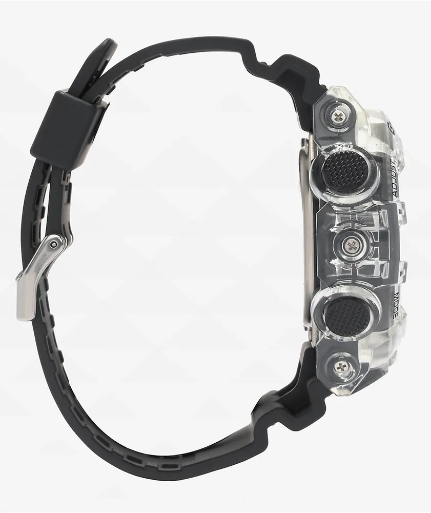 G-Shock DW5600SKC-1 Black, Camo & Transparent Watch