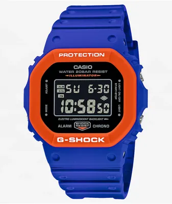 G-Shock DW5610SC-2 Blue & Orange Watch