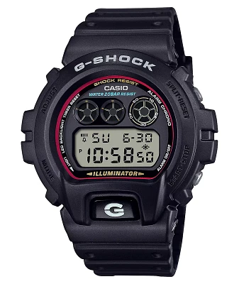 G-Shock DW6900RL-1 Black & Red Digital Watch