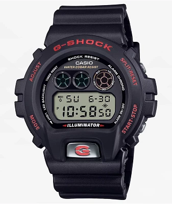 G-Shock DW6900TR-1 Black & Red Digital Watch