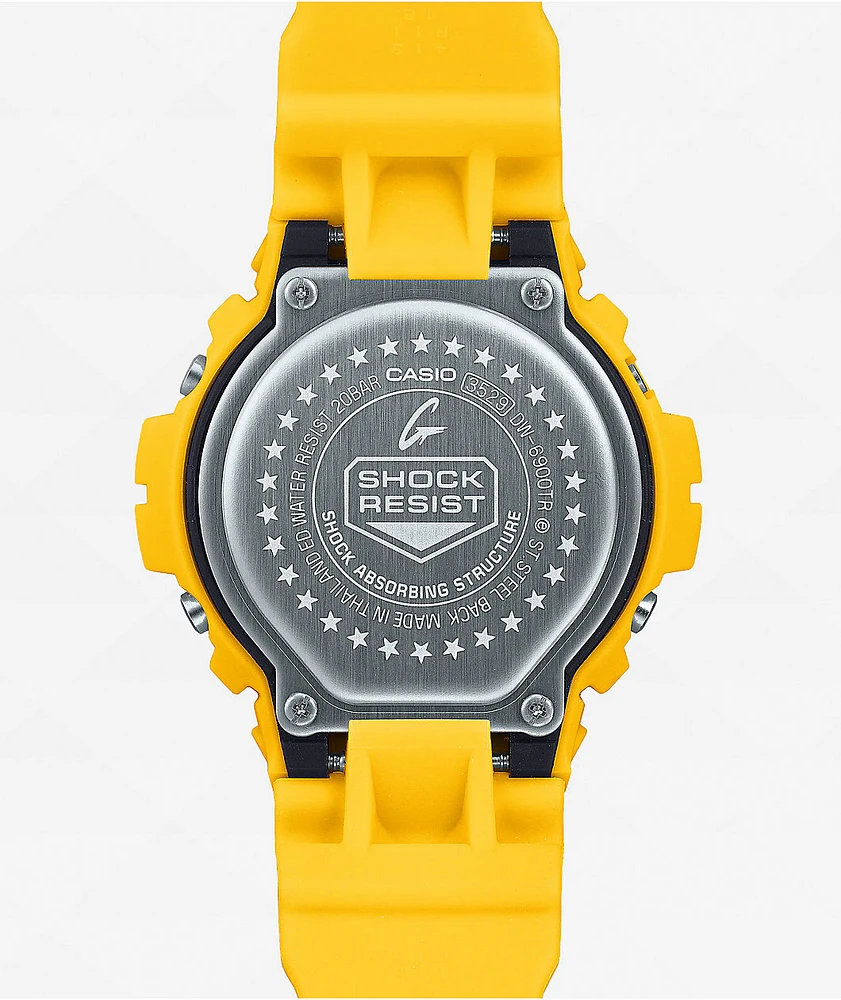 G-Shock DW6900TR-9 Yellow & Black Digital Watch