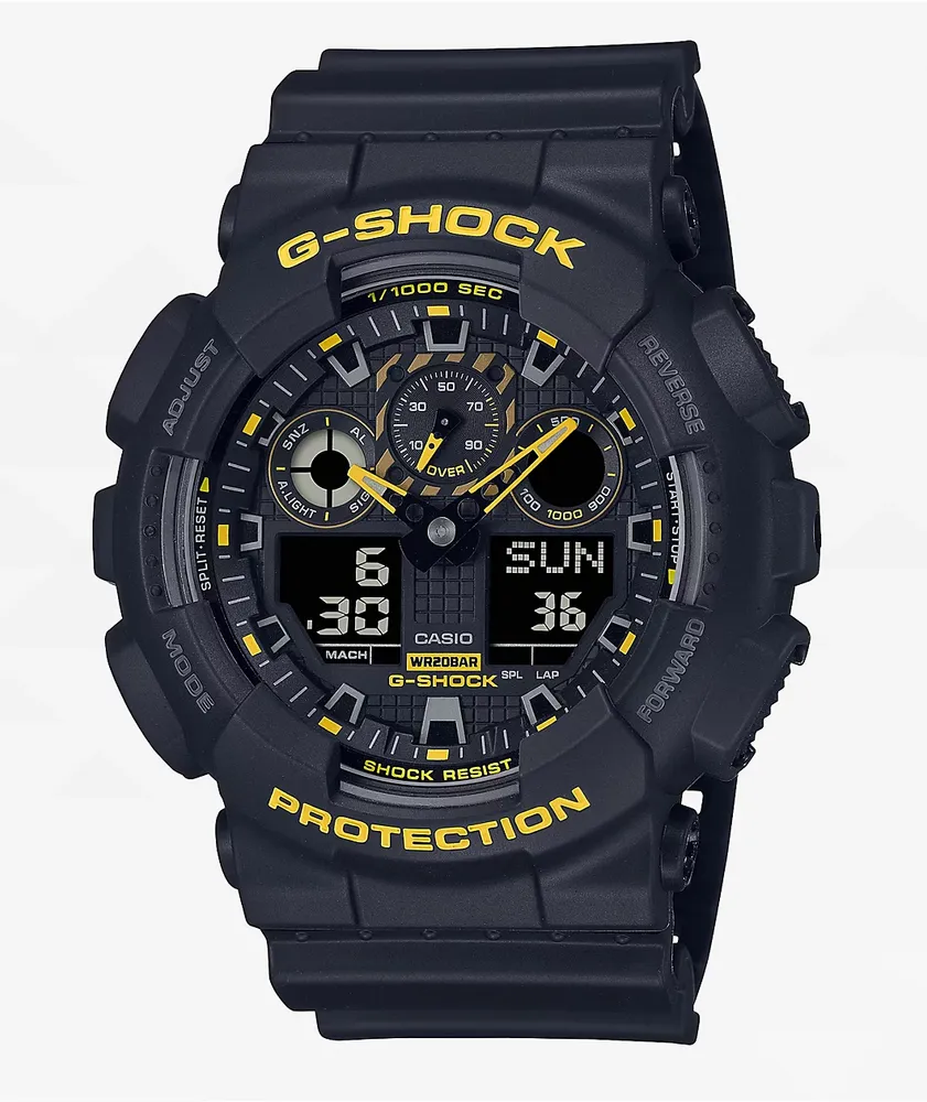 G-Shock GAB2100C-9A Yellow & Black Digital & Analog Watch