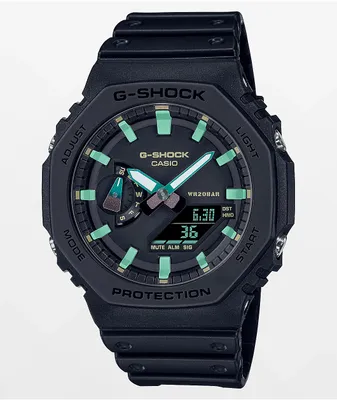 G-Shock GA-2100RC-1ACR Black & Rust Watch