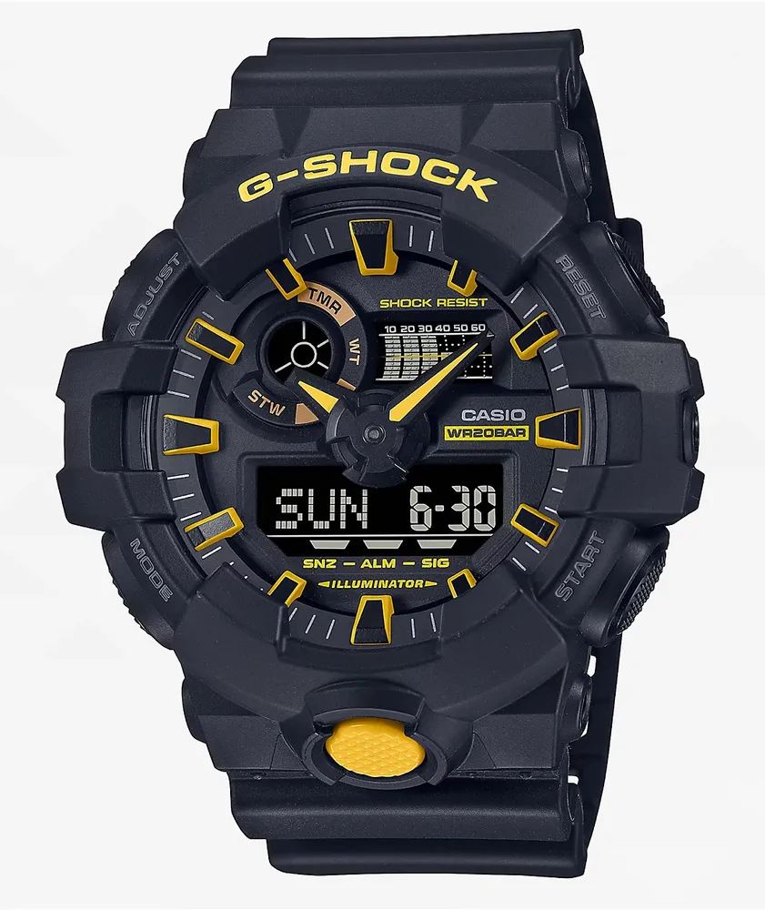 G-Shock GA-700CY-1ACR Black & Yellow Watch