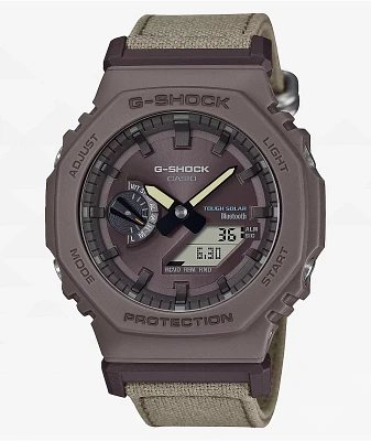 G-Shock GA-B2100CT-5A Tan & Brown Bluetooth Solar Watch