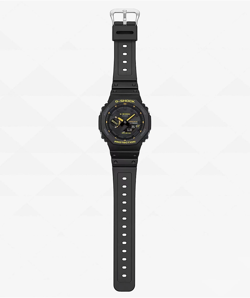 G-Shock GA-B2100CY-1A Black & Yellow Bluetooth Solar Watch