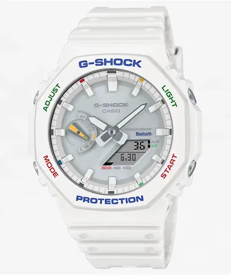 G-Shock GA-B2100FC-7ACR White Bluetooth Solar Watch