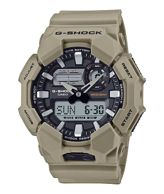 G-Shock GA010-5A Tan & Black Analog & Digital Watch