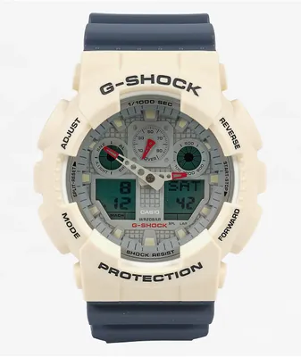 G-Shock GA100PC-7A2CR Red, White & Blue Watch