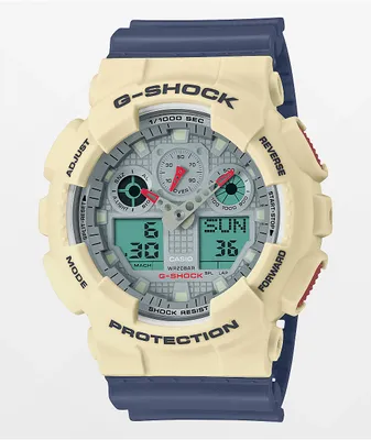 G-Shock GA100PC-7A2CR Red, White & Blue Watch
