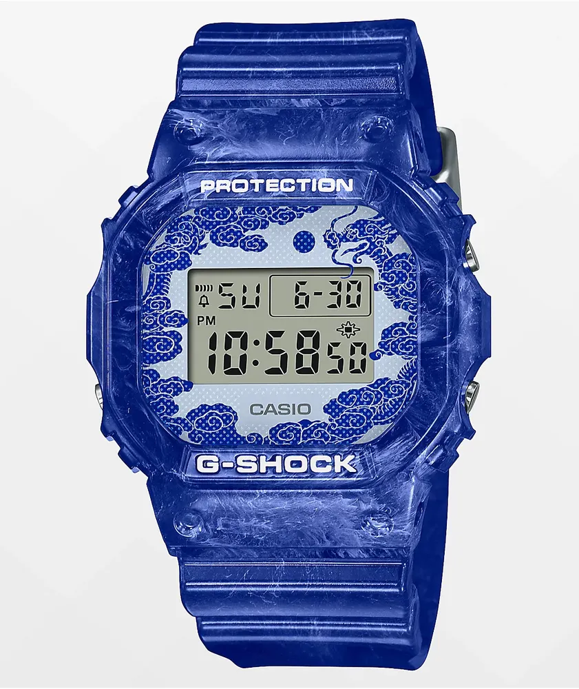 G-Shock GA110BWP-2A Blue & White Watch