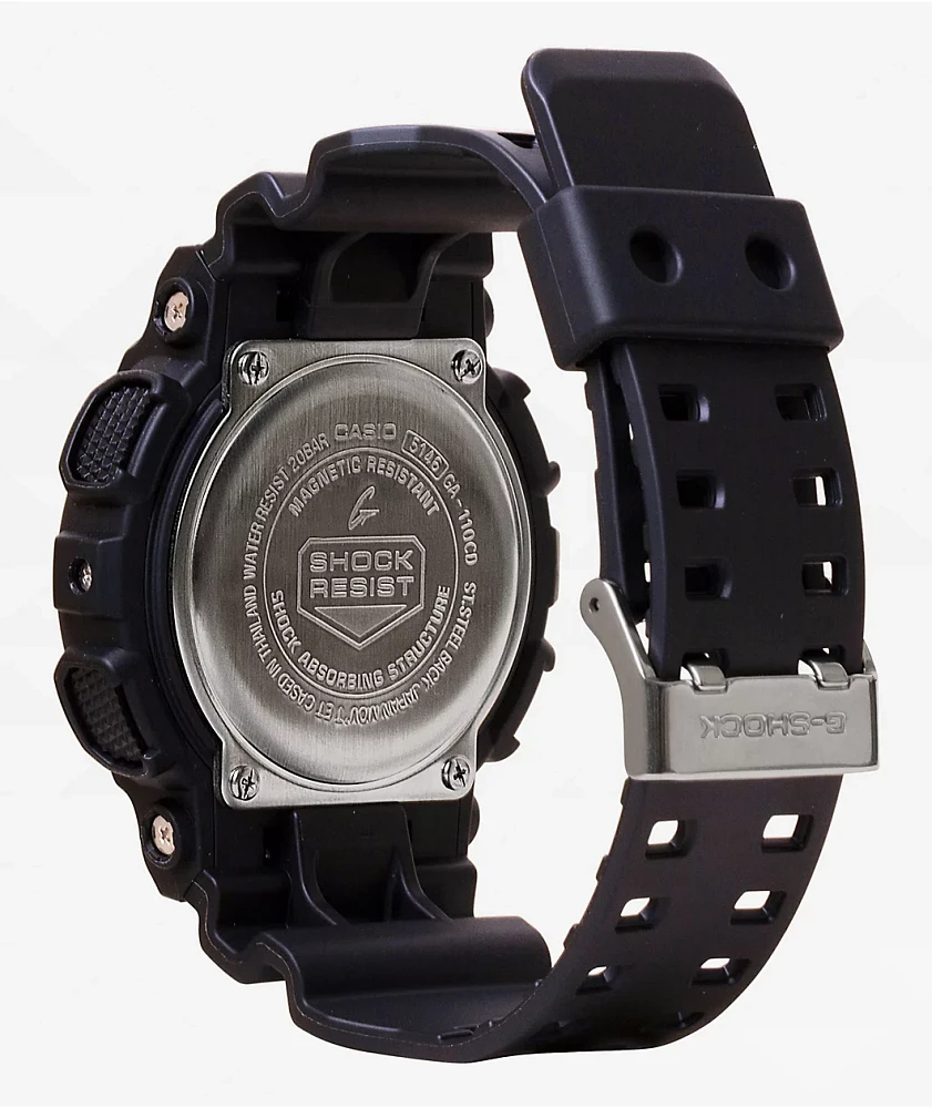 G-Shock GA110CD-1A2 Black & Ice Blue Analog Watch