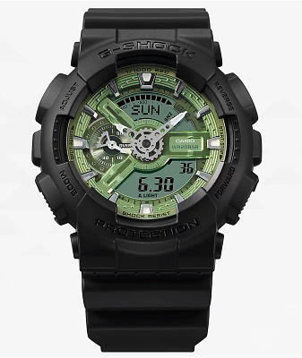 G-Shock GA110CD-1A3 Black & Sage Green Analog Watch