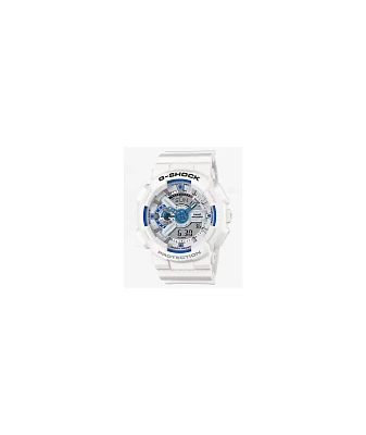 G-Shock GA110HDS-7A White & Blue Analog & Digital Watch