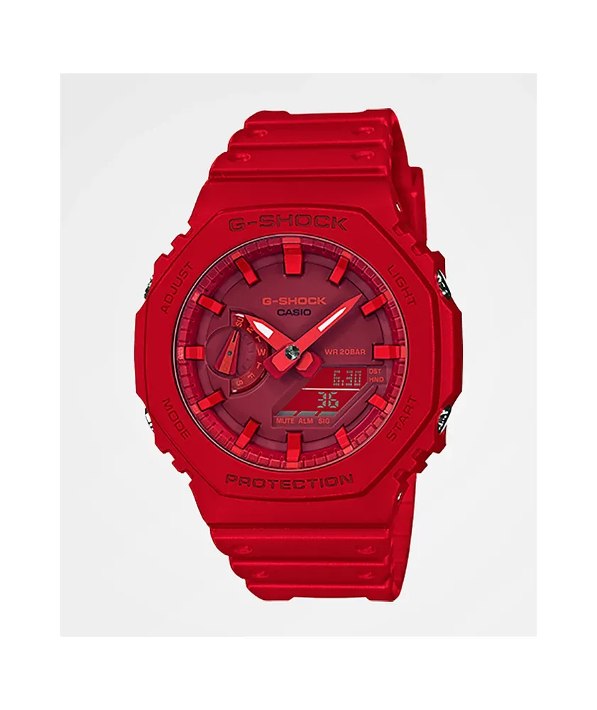 G-Shock GA2100-4A Mono Red Watch