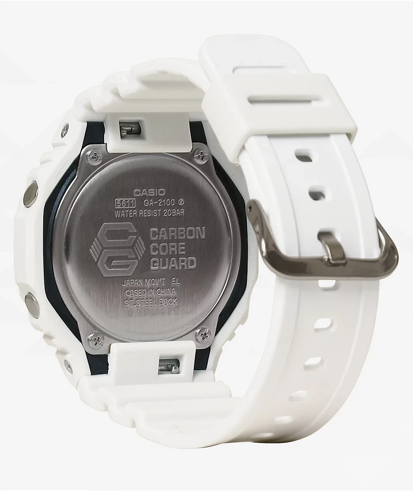 G-Shock GA2100-7A7 White Analog Watch