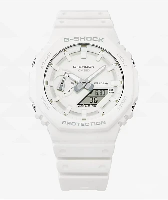 G-Shock GA2100-7A7 White Analog Watch