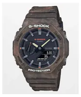 G-Shock GA2100 Orange & Mystic Forest Analog Watch