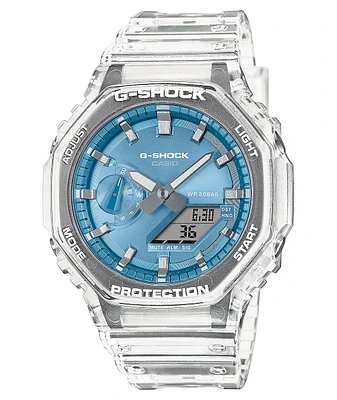 G-Shock GA2100BM-7A2 Clear & Blue Analog & Digital Watch