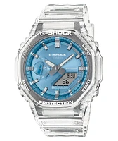 G-Shock GA2100BM-7A2 Clear & Blue Analog & Digital Watch