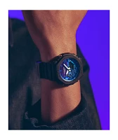 G-Shock GA2100FL-1 Black & Blue Vapor Analog & Digital Watch