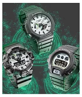 G-Shock GA2100HD-8A Grey & Glow In The Dark Analog Watch