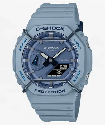 G-Shock GA2100PT-2A Blue & Black Analog & Digital Watch