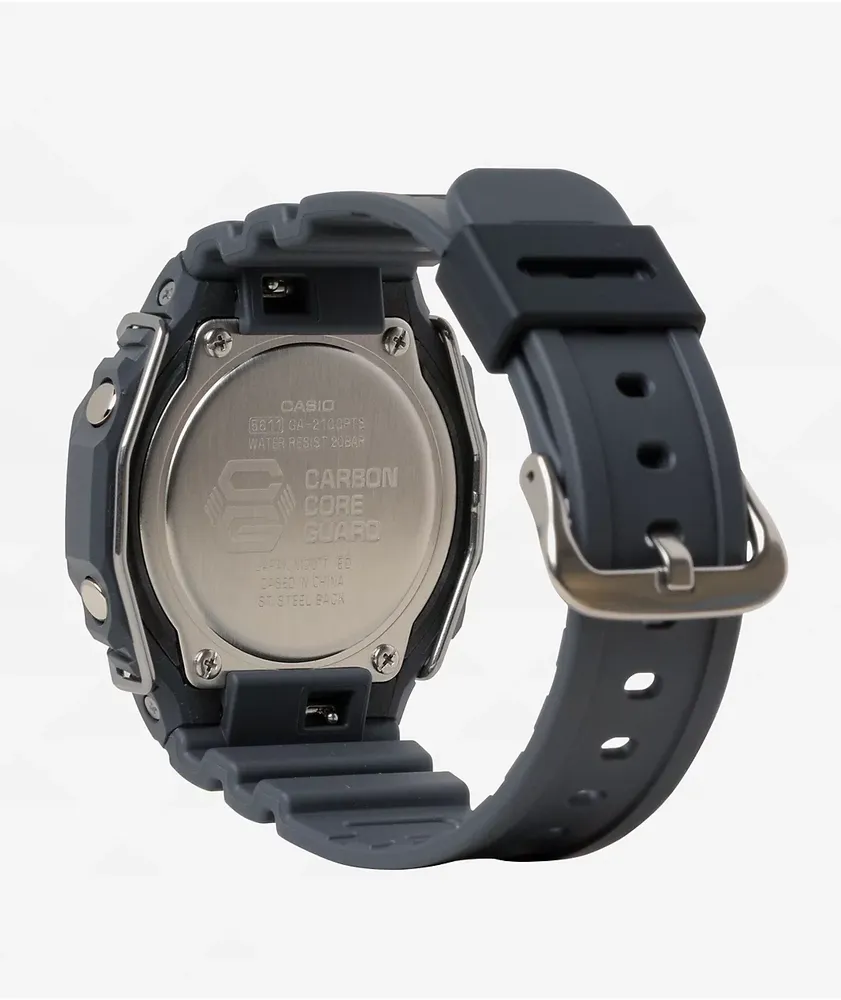 G-Shock GA2100PTS-8A Black & Silver Watch