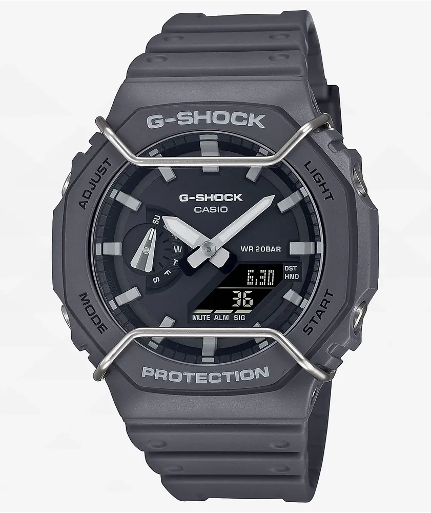 G-Shock GA2100PTS-8A Black & Silver Watch