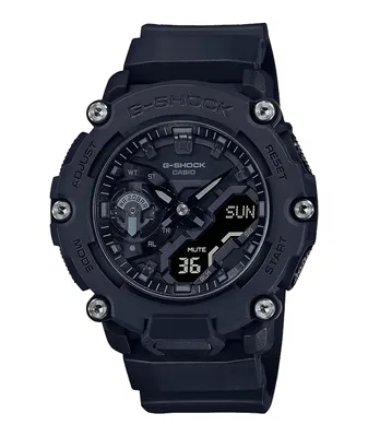 G-Shock GA2200BB-1A Black Digital & Analog Watch