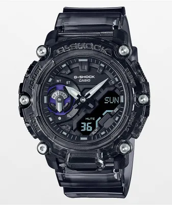 G-Shock GA2200SKL-8A Transparent Grey & Black Digital & Analog Watch