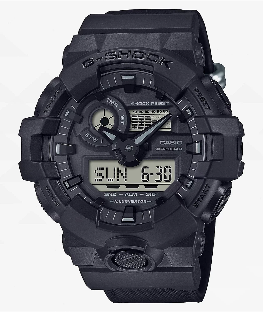 G-Shock GA700BCE-1A Black Analog Watch