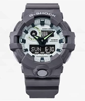 G-Shock GA700HD-8A Grey & Glow In The Dark Analog Watch