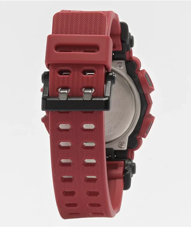 G-Shock GAB001-4A Red & Black Digital & Analog Watch