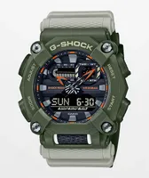 G-Shock GA900HC Green & Off-White Digital & Analog Watch