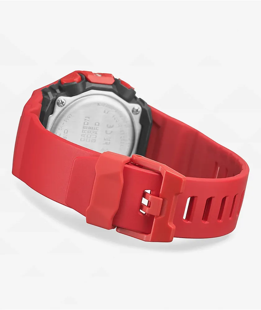 G-Shock GAB001-4A Red & Black Digital & Analog Watch