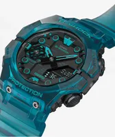 G-Shock GAB001G-2A Black & Transparent Blue Digital & Analog Watch